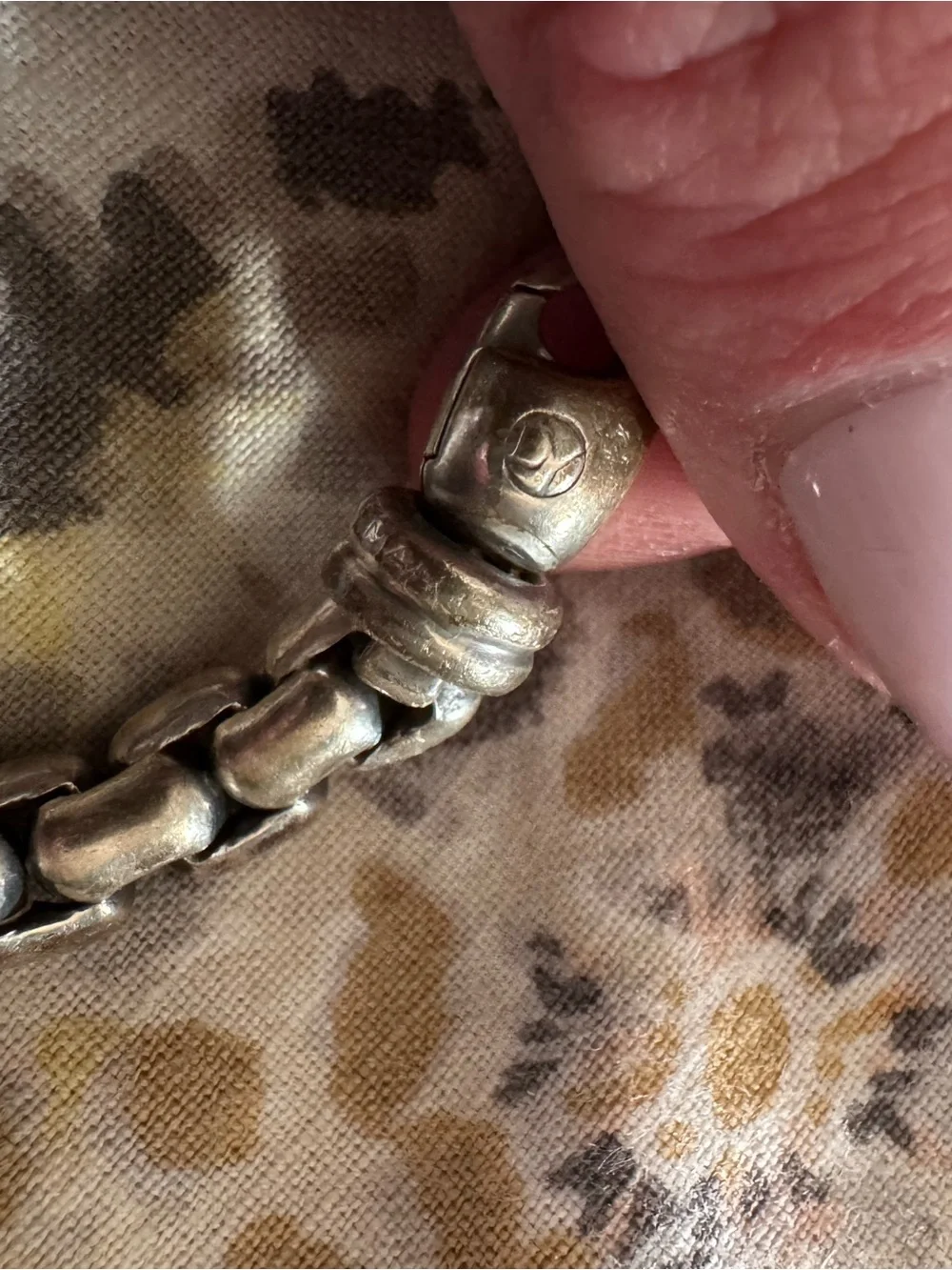 DAVID YURMAN Men's Box Chain Bracelet in Silver, 7mm